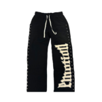 Mixed Emotional Brand Black Crown Sweatpants